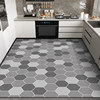 Leyuan kitchen floor mat is wipeable and non-washable
