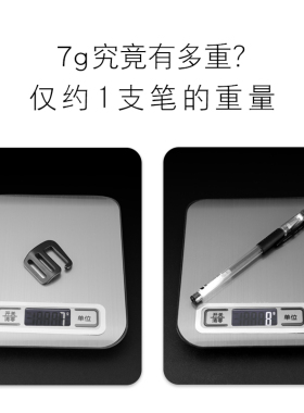 轻量化皮带扣头2.5尼龙帆布腰带