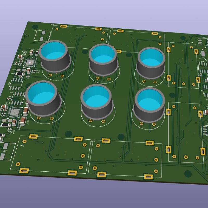 KICAD 专业外包设计工业级画多层PCB板差分对等长高速布线交货快7 - 图3