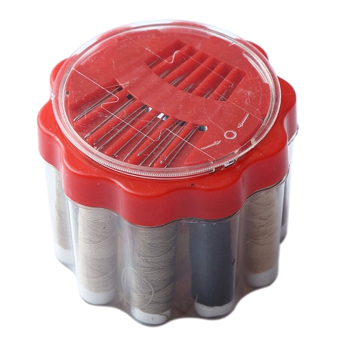 Домашняя портативная швейная коробка, бумажная линейка, набор наперстков, инструменты для вышивки крестом, мини-набор для хранения, сумка для шитья