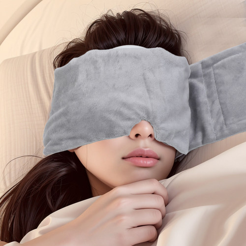 睡眠神器重力眼罩遮光神器蒙眼压力遮眼罩深睡遮光罩 - 图2