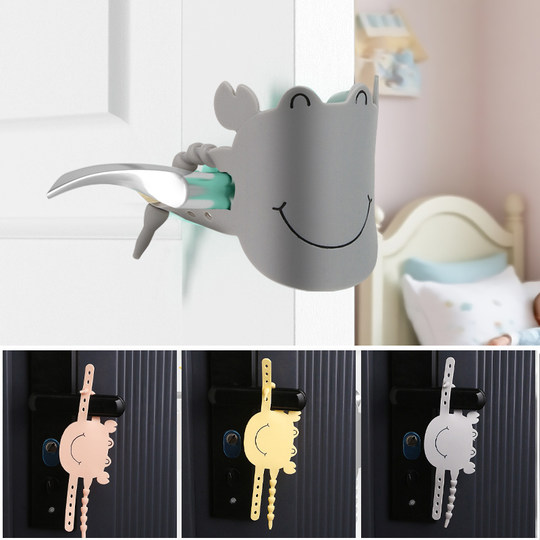 Prevent door noise, door gap mat, bedroom door card, door jam