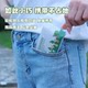 Thickened card raincoat compressed portable disposable raincoat for adults and children travel outdoor transparent poncho to prevent heavy rain