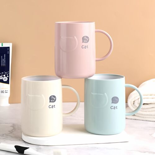 漱口杯漱口杯家用刷牙杯子情侣一对简约刷牙套装情侣牙刷杯子 - 图0