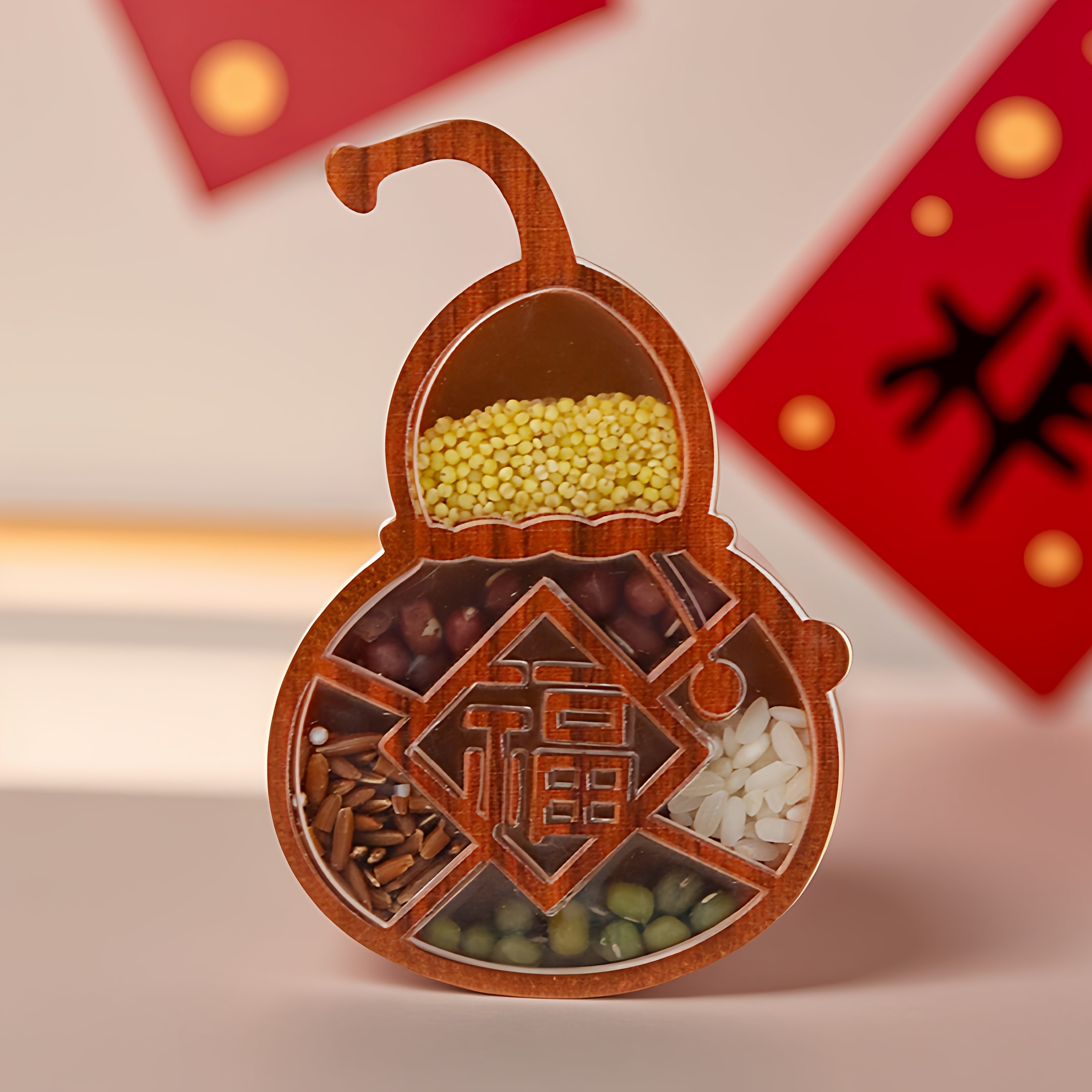 2025新款五谷丰登冰箱贴立体磁力贴乔迁之喜杂粮搬家创意纪念装饰,淘宝优惠券,粉丝福利购,淘宝优惠卷