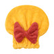 Cute hair drying towel, hair washing shower cap, women's turban