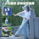 Thickened card raincoat compressed portable disposable raincoat for adults and children travel outdoor transparent poncho to prevent heavy rain