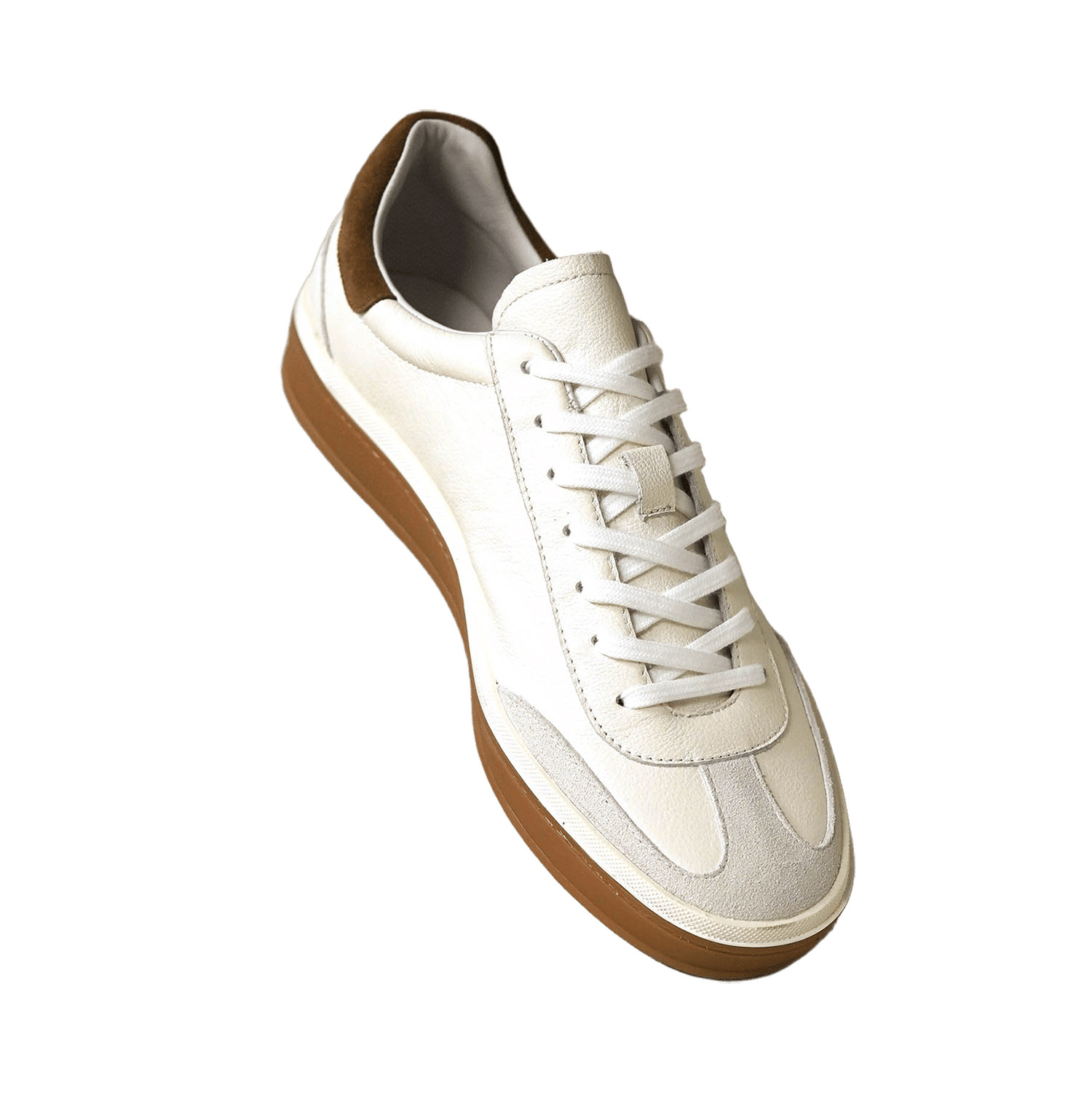 瑕疵特价复古德训鞋柔软情侣款男女通勤小白鞋真皮透气休闲运动鞋,淘宝优惠券,粉丝福利购,淘宝优惠卷