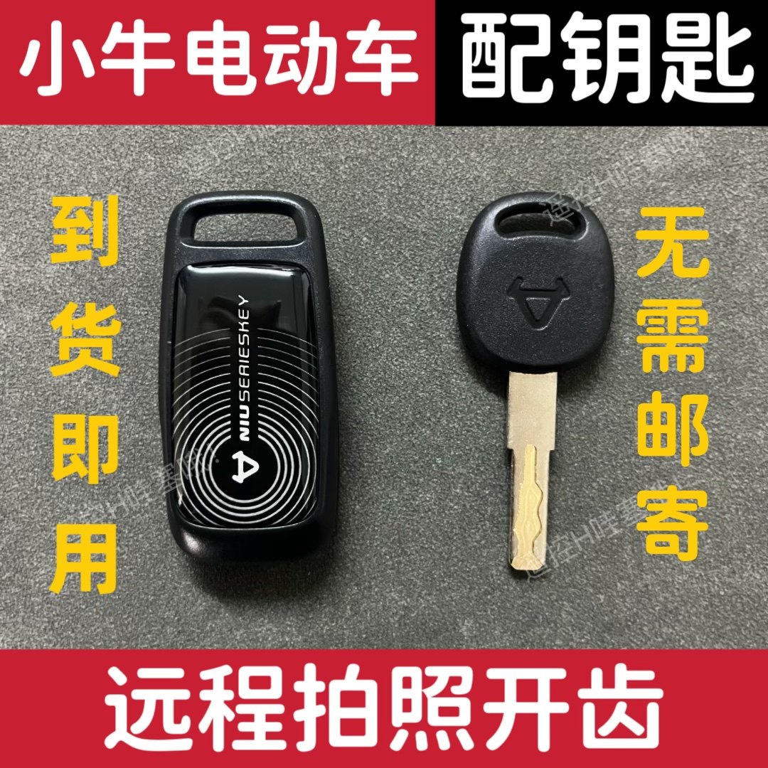 小牛雅迪爱玛台铃小刀电动车钥匙远程拍照开齿图片配钥匙全丢匹配