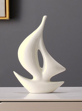 轻奢帆船装饰摆件乔迁礼物