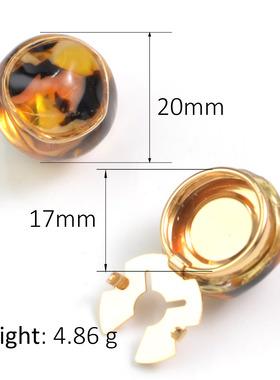 button cover 时尚彩色琥珀珍珠衬衣袖扣纽扣盖领扣钻饰扣纽扣套