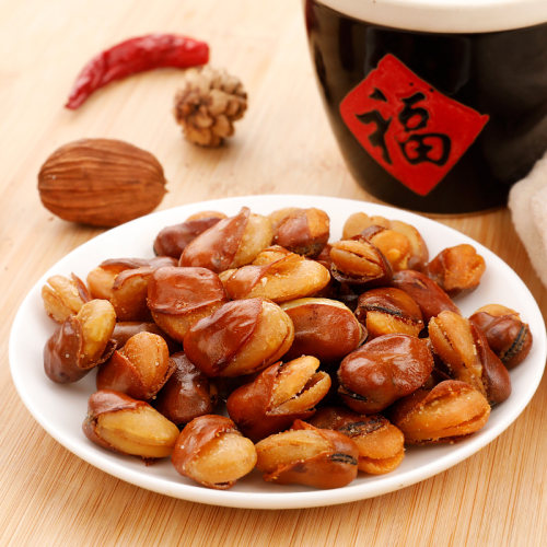 口水娃兰花豆26g*30包香脆木豆蚕豆香辣酱汁牛肉味休闲零食小吃 - 图3