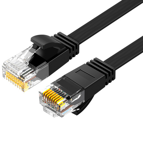 CE-LINK六类网线纯铜千兆UTP cat6类高速双绞线6类扁平跳线路由器 - 图0