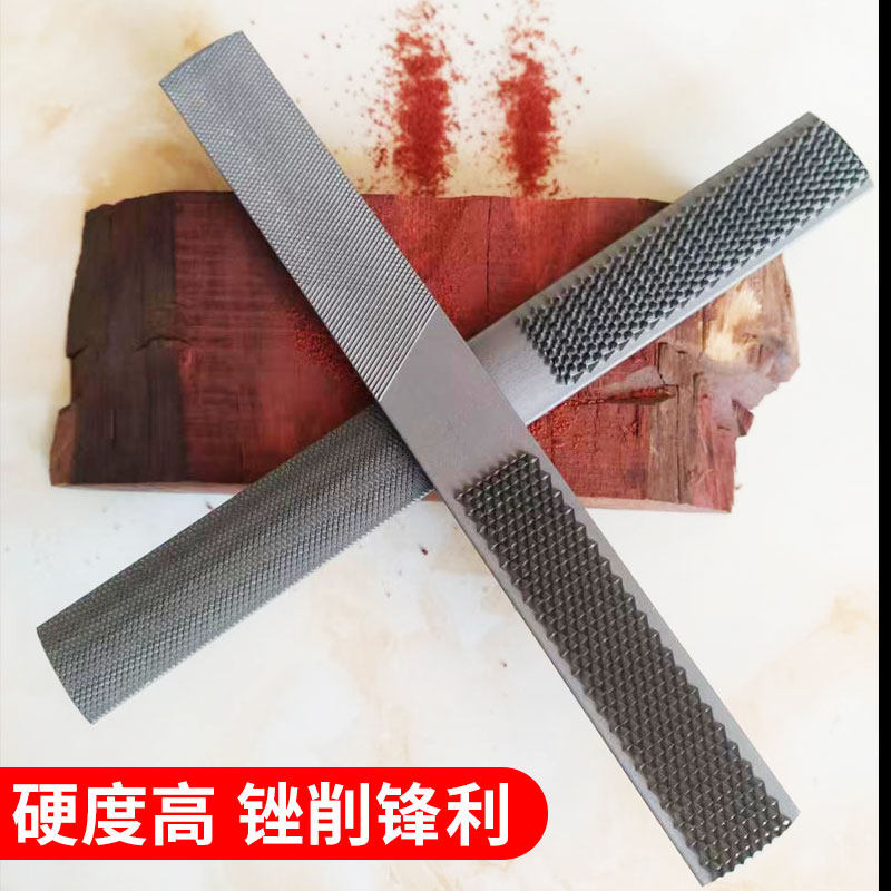 四合一锉刀钢锉挫刀工具木工打磨工具扁平细齿硬木锉木头挫刀半圆_虎窝淘