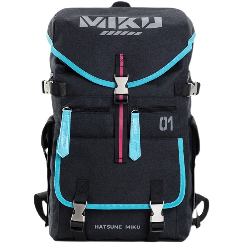 正版初音未来周边双肩包miku动漫背包二次元vocaloid机能学生书包,淘宝优惠券,粉丝福利购,淘宝优惠卷