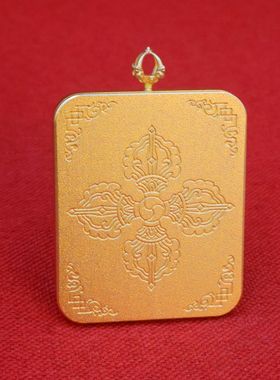 五台山新款五爷有求必应吊坠唐卡佛牌挂件项链招财藏式唐卡吊坠