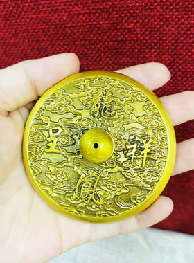 铜龙凤呈祥转转茶壶立体浮雕国风茶器聚财纳福摆件办公工艺品摆件