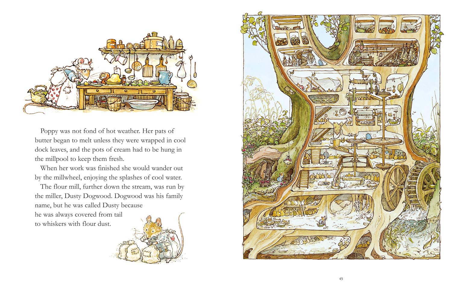 预售野蔷薇村的故事40周年精装收藏版英文原版The Brambly Hedge Complete Collection儿童英伦田园风童话故事亲子共读JillBarklem - 图2