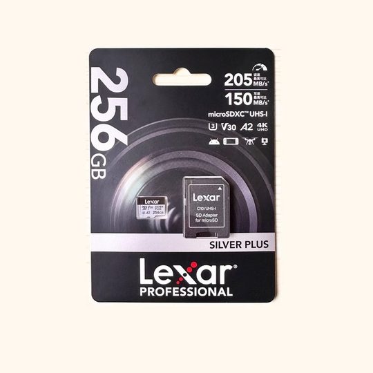 适用大疆mini4pro内存卡DJI大疆无人机高速内存储卡雷克沙1066x 256GB V30 大疆action6/proket3内存卡