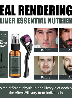 Beard Growth Spray Kit Nourishing Moisturising Spray Beard C