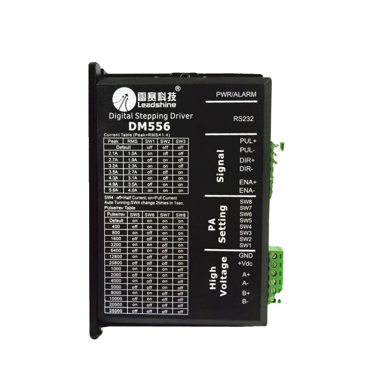 雷赛科技DM556/DM856数字式两相步进电机驱动器 适配57/86电机,淘宝优惠券,粉丝福利购,淘宝优惠卷