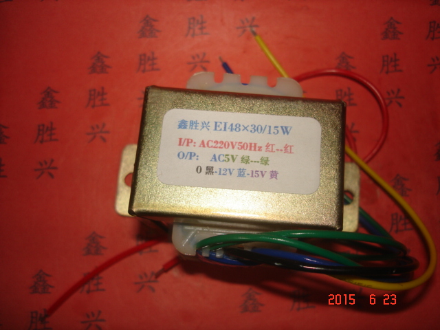 空气能EI48*30,15W转5V,0-12V-15V电动门电磁炉消毒柜空调变压器 - 图0