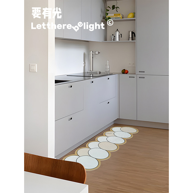 厨房地垫防滑防油免洗好打理地毯可爱蛋仔防水专用吸水耐脏脚垫子,淘宝优惠券,粉丝福利购,淘宝优惠卷