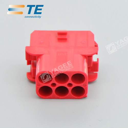 1-480705-2 TYCO泰科TE安普AMP连接器 接插件6P 外壳6.35 mm 现货 - 图1