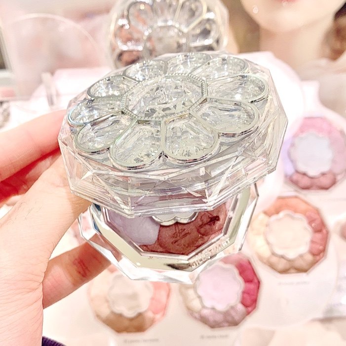 日本直邮jillstuart吉尔甜甜圈花朵少女心四色眼影眼影宝石太阳花 - 图1