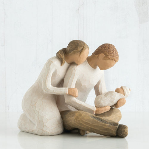 美国willow tree人物雕像摆件 有仪式感家居饰品新生儿初生儿礼盒 - 图1