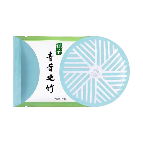 青昔若竹抹茶粉50g箬竹青岚五十铃冲饮奶茶家用蛋糕宇治烘焙商用 - 图3