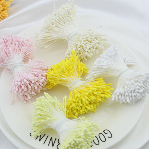 饰品配件DIY缠花花芯扭扭棒花芯材料石膏发簪花心花蕊花芯仿真 - 图3