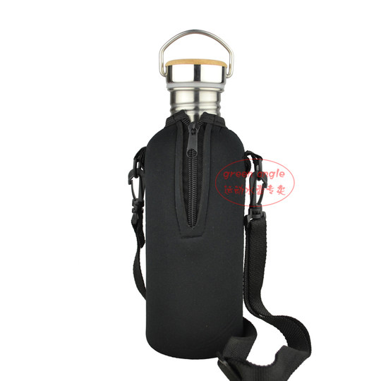 1000ml large capacity kettle stainless steel outdoor water bottle sports kettle American large mouth cup outdoor bicycle