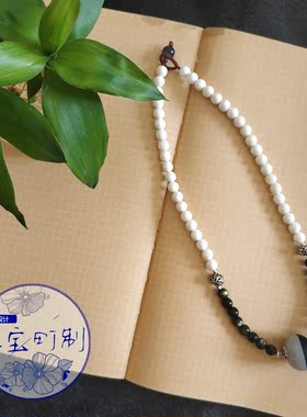 原创设计药师玛瑙锁骨链原创