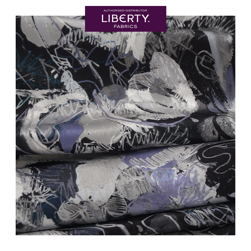 XDF 苏兹·利普西B SOOZY LIPSEY LIBERTY100%SI真丝双绉宽1.38米 - 图1