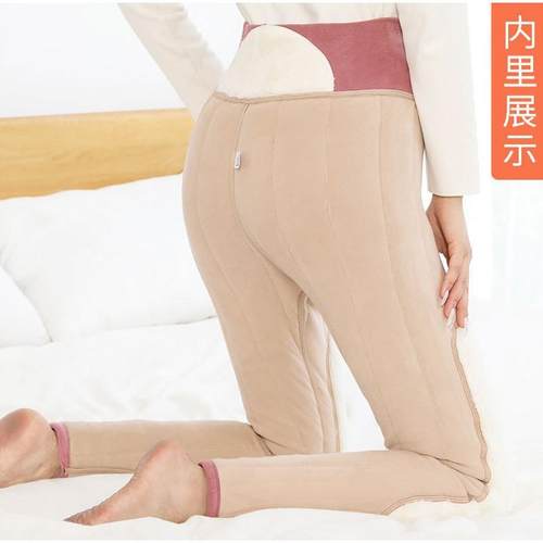 浦江裤客服饰有限公司丰容2250棉裤女冬季加绒加厚内穿高腰德绒保 - 图0