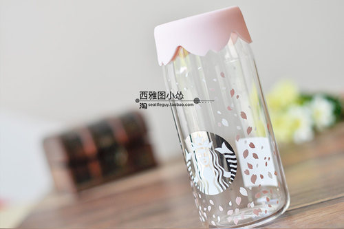 正品星巴克杯子限量圣诞韩国姜饼人玻璃杯金色璀璨马克杯美人鱼 - 图3