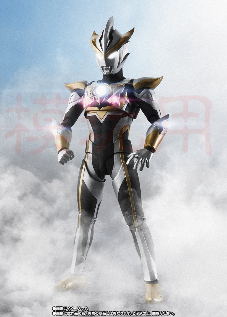 现货万代 shf罗布奥特曼 Ultraman Ruebe兄弟合体奥特曼-图3