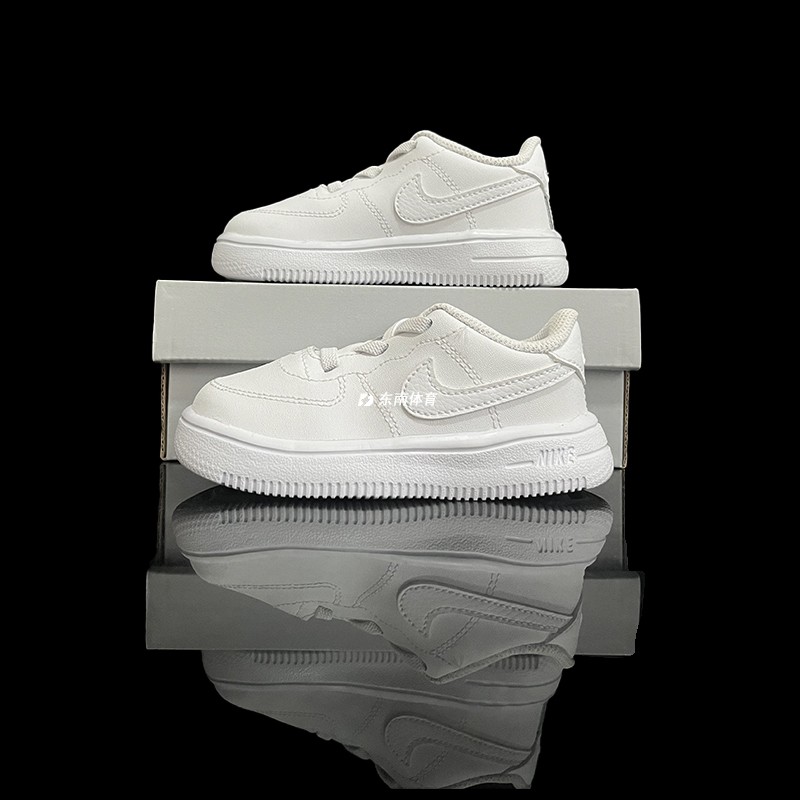 耐克Nike Air Force 1 男女小童低帮轻便舒适休闲鞋 DN3323-600 - 图1