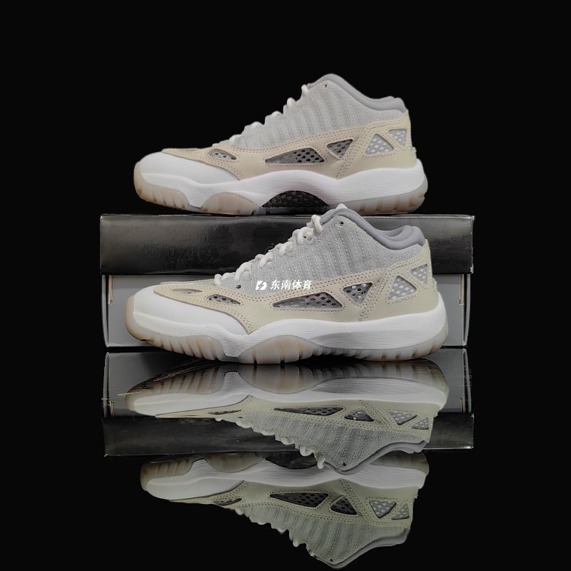 耐克Nike Air Jordan 11 男女康扣高帮实战运动篮球鞋 919712-102 - 图1