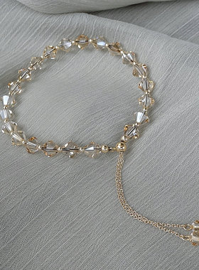 相思新款原创施家元素水晶手链