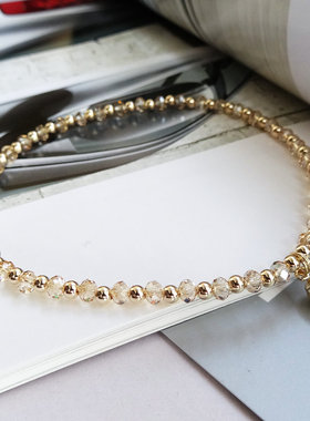 满满都是爱的水晶手链