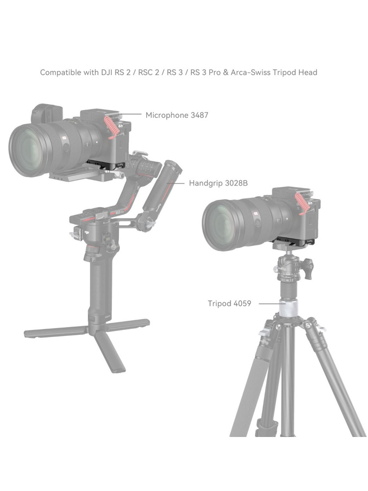 SmallRig斯莫格适用索尼A7C II/A7CR微单阿卡快装板A7C2相机配件-图1