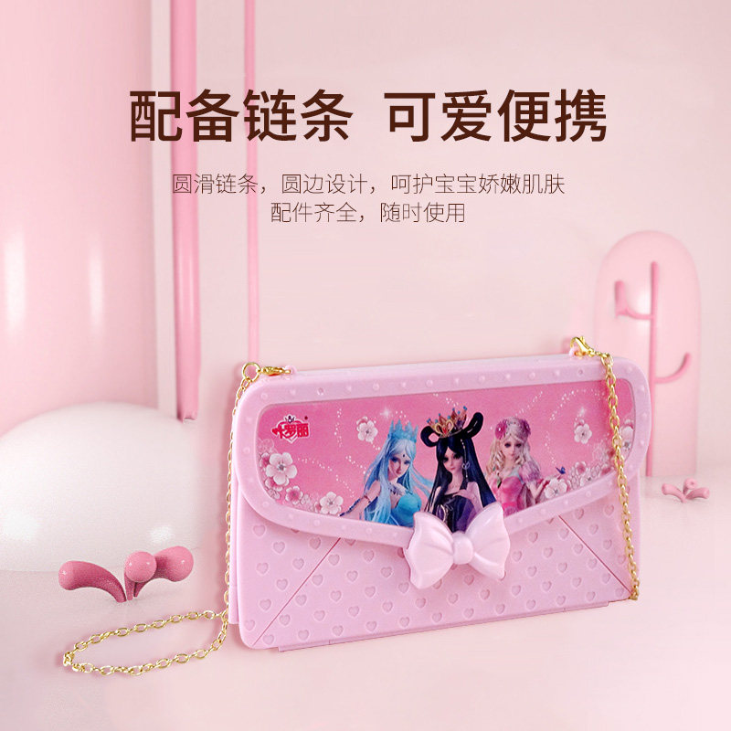 叶罗丽公主梦幻彩妆包儿童化妆玩具 雷爵母婴过家家玩具