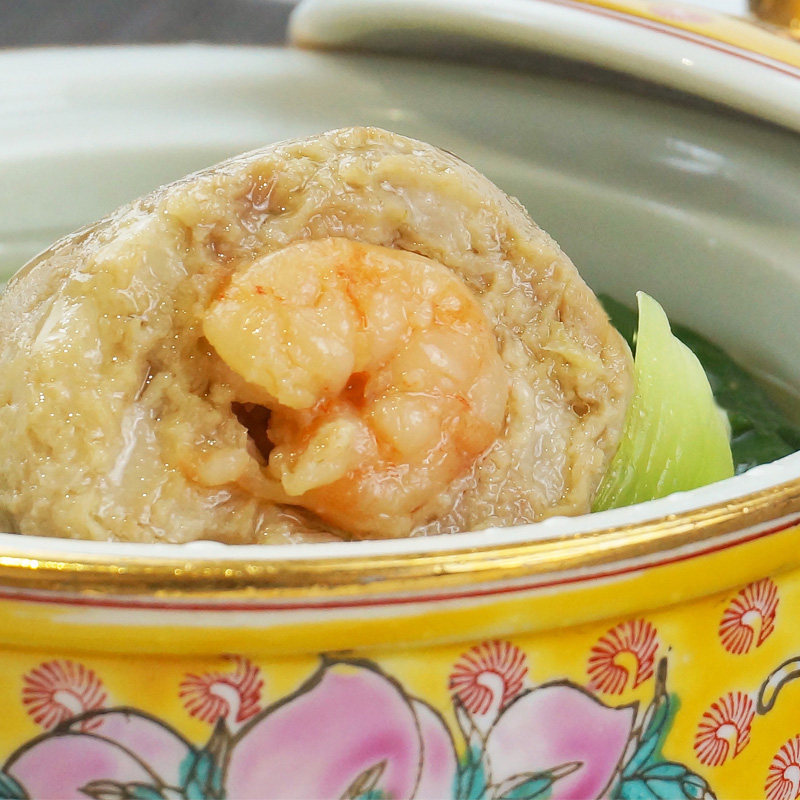 五亭桥 扬州特产狮子头手工肉丸子红烧方便四喜丸子2盒装送礼袋,淘宝优惠券,粉丝福利购,淘宝优惠卷