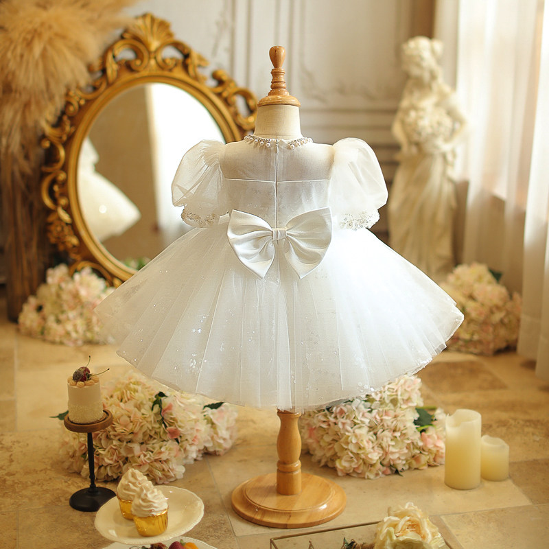 女童一周岁宝宝礼服轻奢高端婴儿儿童生日宴婚纱春华丽公主裙花童,淘宝优惠券,粉丝福利购,淘宝优惠卷