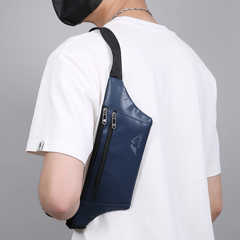 Thin, breathable and multi-functional crossbody running mobile phone waist bag