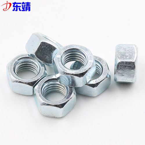8级GB6170镀锌六角螺母高强度螺帽M4M5M6M8M10M12M14M16M20M24M30 - 图1