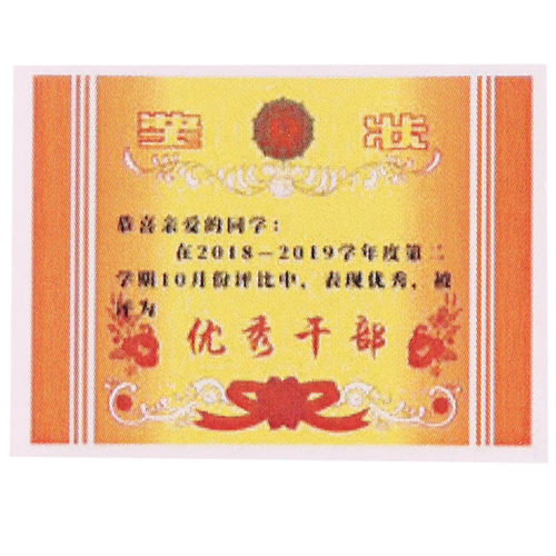 微缩食玩迷你奖状dollhouse12分娃屋配件ob11家具场景儿时回忆diy - 图3