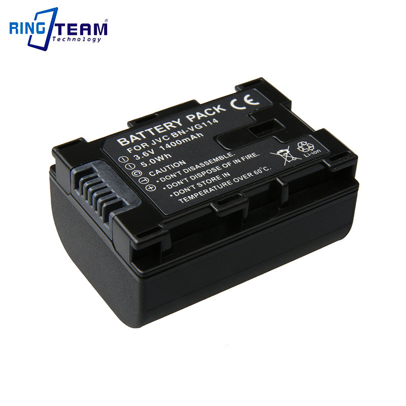 2x Batteria per JVC GZ-MS230BU GZ-MS230RU GZ-MS230BUC GZ-MS230BUS 2400mAh